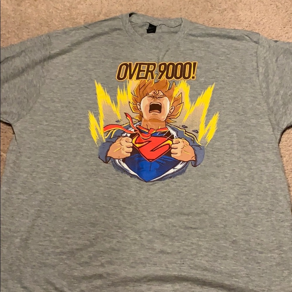 Dragon Ball Z x Superman T Shirt XXL